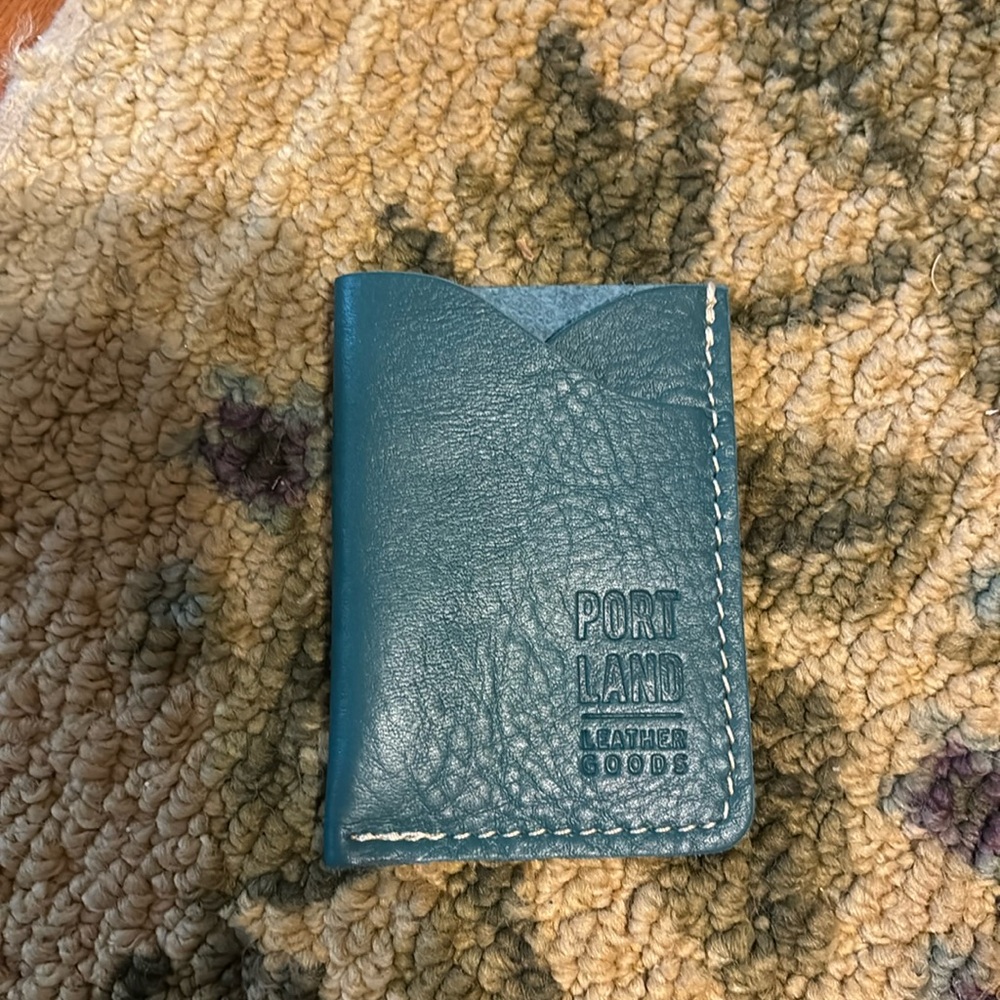 PLG Minimalist Wallet in Peacock 🦚